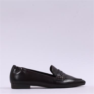 Paul Green Pointed Toe Penny Loafer - Mocha Leather